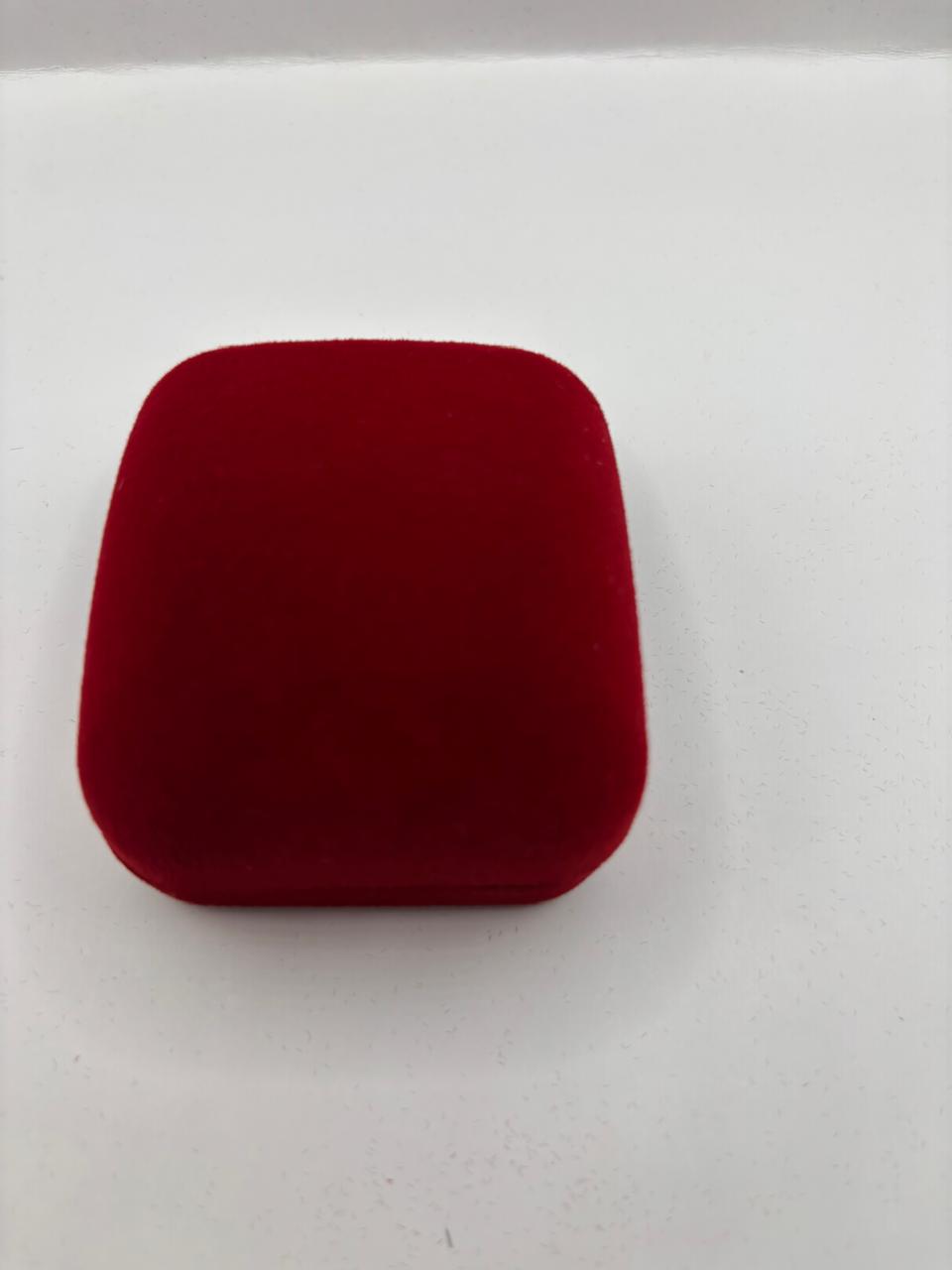 Caixa Veludo Vermelho