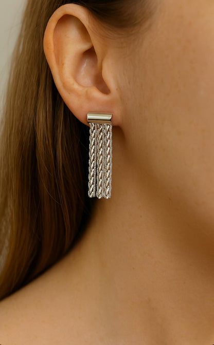 Brinco de prata 925 - Corrente