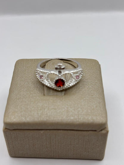 Prata 925 - Anel Formato Coroa