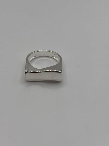 Prata 925 - Anel Formato Onda