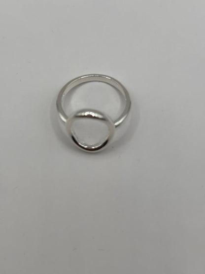 Prata 925 - Anel Oval