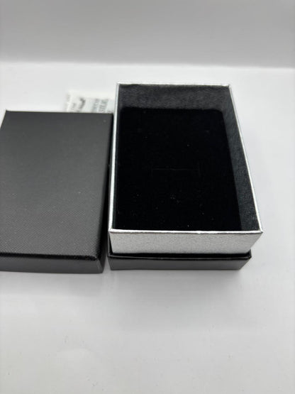 Caixa Rigida com acabamento Preto e Cinza