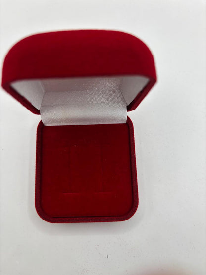 Caixa Veludo Vermelho