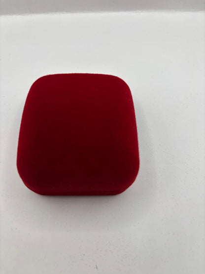 Caixa Veludo Vermelho
