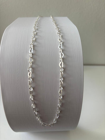 Colar de Prata 925 - Colar de coração