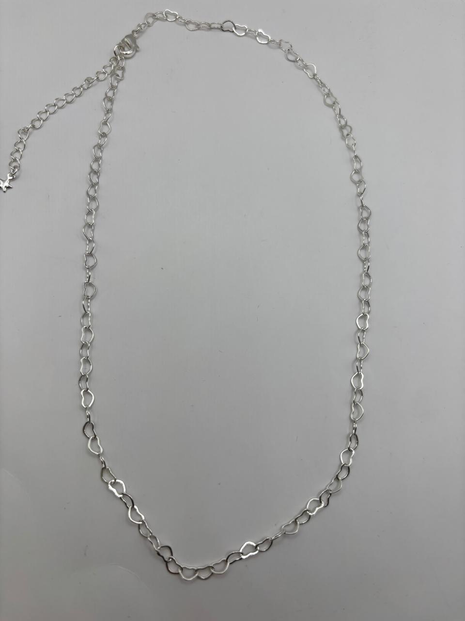 Colar de Prata 925 - Colar de coração