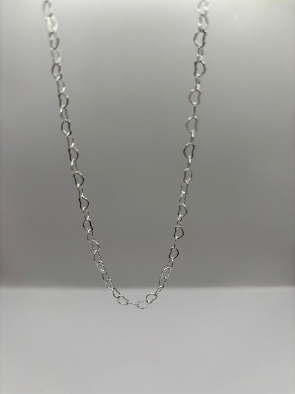 Colar de Prata 925 - Colar de coração