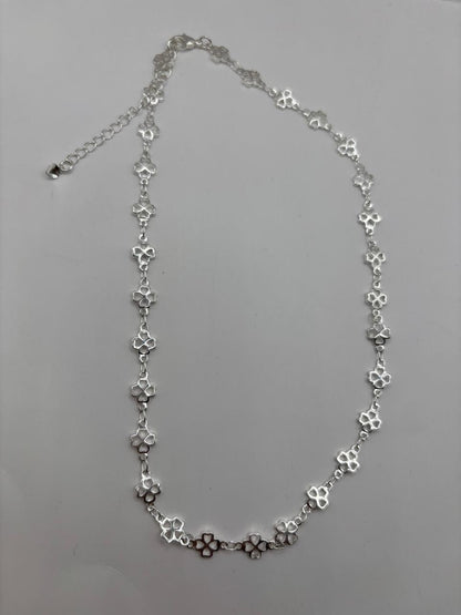 Colar de Prata 925 - Colar Trevo