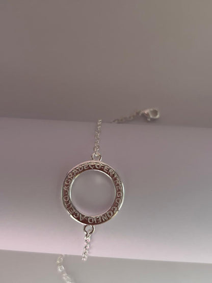 Pulseira de Prata 925 - Gravada